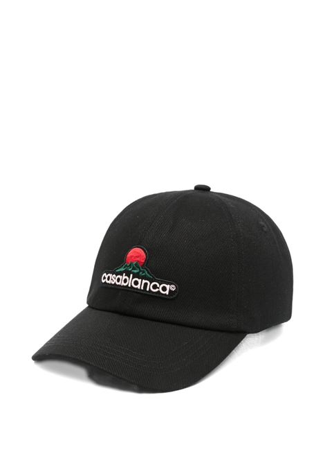 Cappello da baseball Montagne in nero Casablanca - unisex CASABLANCA | APF25HAT00205BLK