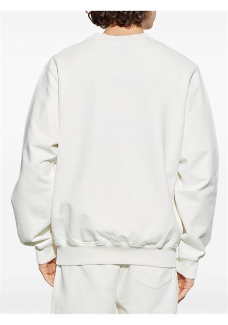 White graphic-print sweatshirt Casablanca - men CASABLANCA | MPF25JTP29303WHT