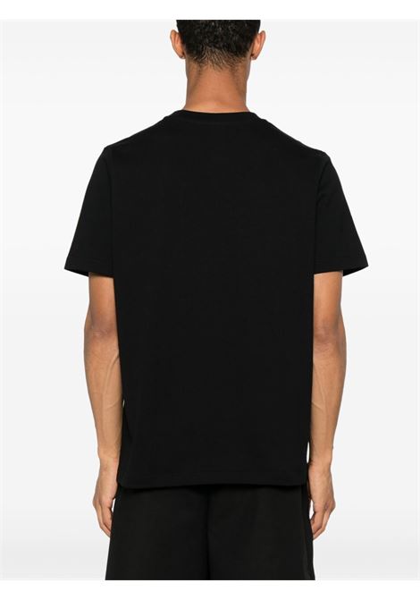 T-shirt con logo in nero Casablanca - uomo CASABLANCA | MPF25JTS00105BLK
