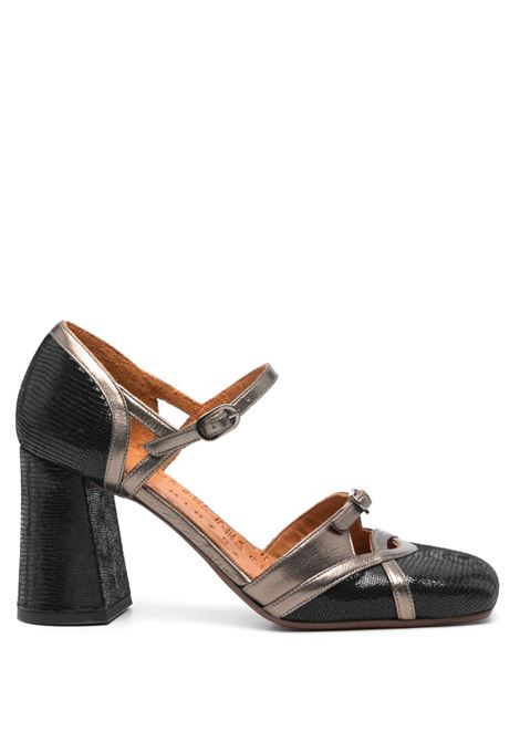 Black obid strap-details pumps Chie Mihara - women CHIE MIHARA | Pumps | OBINDI47NGR