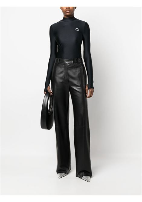 Black high-neck top Coperni - women COPERNI | COPJS20545BLK