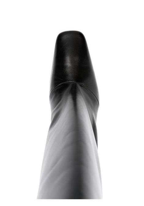 Black 90mm Bridge leather boots Coperni - women COPERNI | COPSH03857BLK