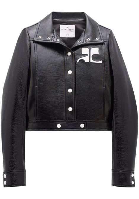 Giacca iconica reedition in nero -  COURREGES donna COURRÈGES | PERCBL005VY00149999