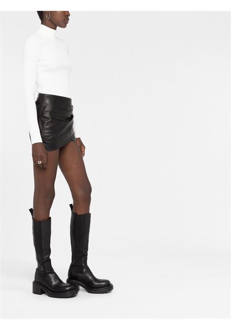 Top a maniche lunghe in bianco Courrèges - donna COURRÈGES | PERMPU022FI00010001