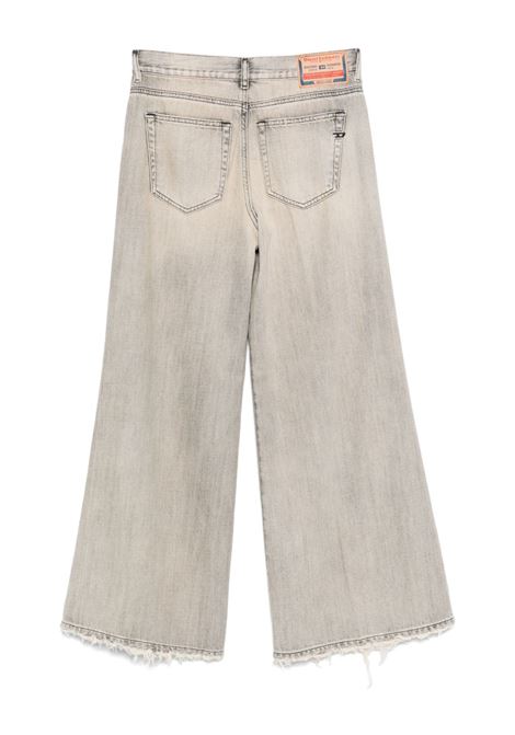 Jeans con orlo grezzo in grigio Diesel - uomo DIESEL | A05306068RU02