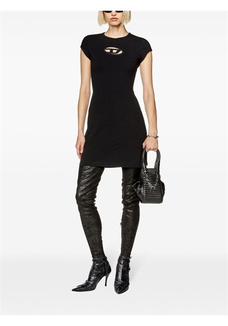 Abito D-Angiel corto in nero Diesel - donna DIESEL | A062700AFAA9XXA