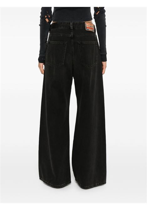 Black D-Sire wide-leg jeans Diesel - women DIESEL | A0692609J9602