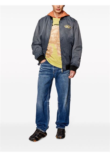 Blue J-Kepes bomber jacket Diesel - men DIESEL | A120870QHAR9XX