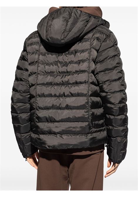 Coffee brown W-Stone logo-appliqué puffer jacket Diesel - men DIESEL | A147200BHAZ9XX