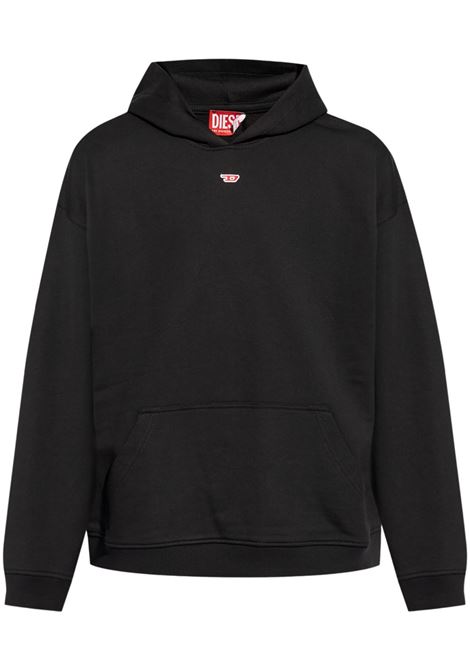 Felpa s-boxt-hood-d in nero Diesel - uomo DIESEL | A149090GEAD9XX