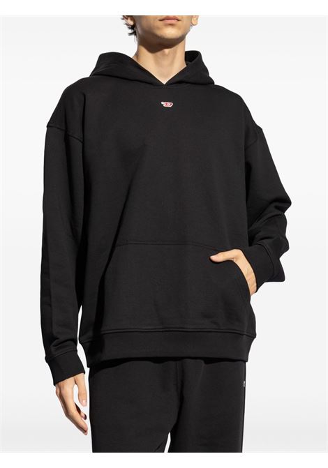 Felpa s-boxt-hood-d in nero Diesel - uomo DIESEL | A149090GEAD9XX