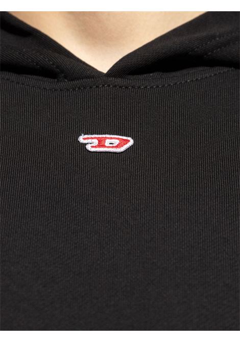 Felpa s-boxt-hood-d in nero Diesel - uomo DIESEL | A149090GEAD9XX