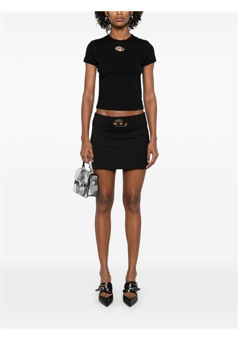 Black T-Uncutie-Long-Od T-shirt Diesel - women DIESEL | A168390CLBR9XX