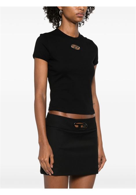 Black T-Uncutie-Long-Od T-shirt Diesel - women DIESEL | A168390CLBR9XX