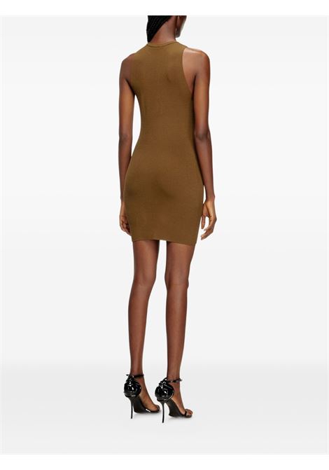 Brown M-Onervax mock-neck dress Diesel - women DIESEL | A174490DLAX5FP
