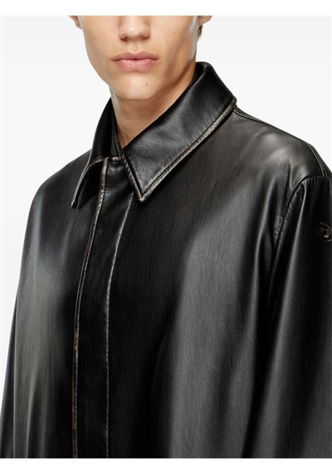 Cappotto J-Rivers in nero Diesel - uomo DIESEL | A184960LHBE9XX