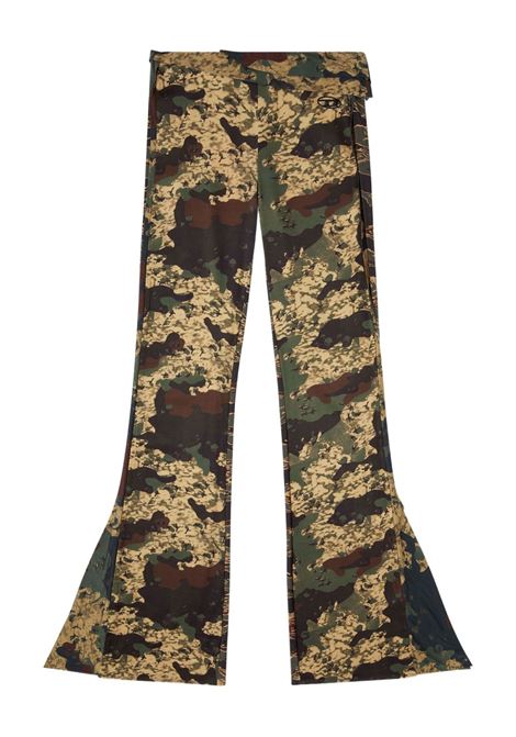 Pantaloni P-Affal in verde Diesel - donna DIESEL | A185170NKCZ51FA