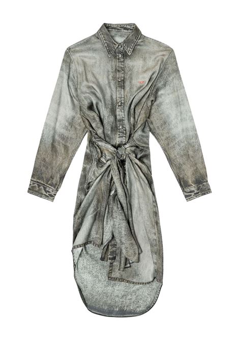 Abito midi D-Iletta in grigio Diesel - donna DIESEL | A185770LKCT02