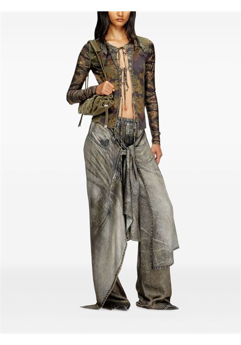 Pantaloni P-aloma in grigio Diesel - donna DIESEL | A185790LKCT02