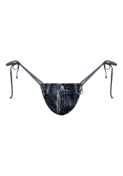 Bikini Jodie con stampa denim in blu Diesel - donna DIESEL | A191580BNCWE6863