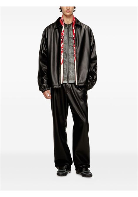 Giacca con zip in nero Diesel - uomo DIESEL | A192790LHBE9XX