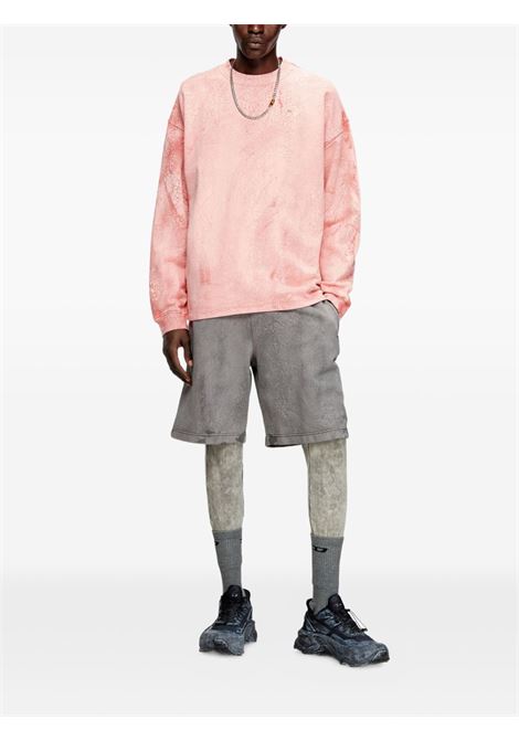 Felpa S-Baxt-T1 in rosa Diesel - uomo DIESEL | A193060PLBV38SA