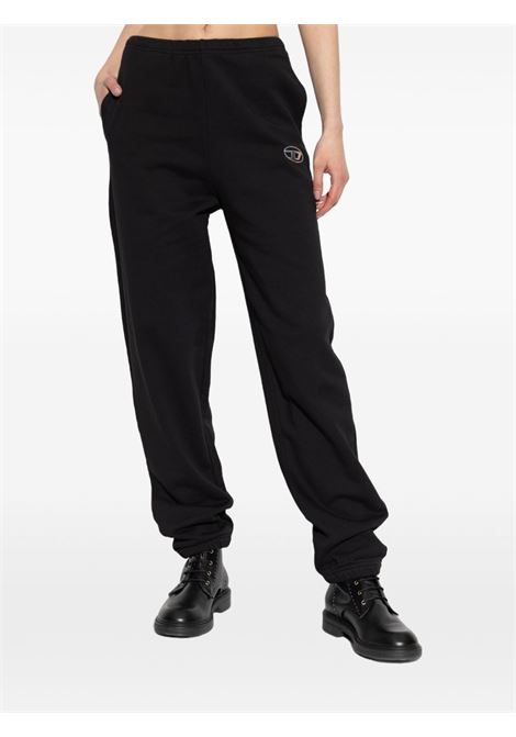 Black elasticated waistband pants Diesel - women DIESEL | A194470BMBJ9XX