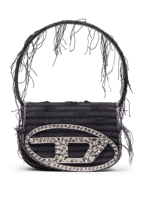 Black 1DR denim shoulder bag Diesel - women DIESEL | X08396P6319T8013