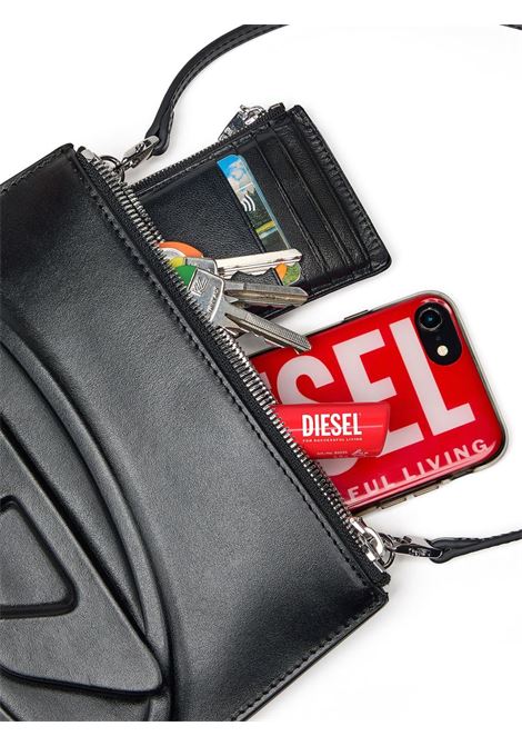 Borsa a spalla 1DR Twin in nero Diesel - donna DIESEL | X10330PR818T8013