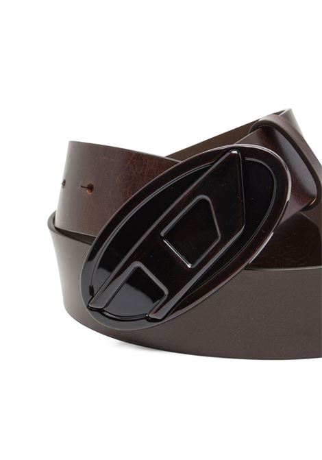 Cintura B-1DR con fibbia ovale in marrone Diesel - unisex DIESEL | X10430P8139H8787