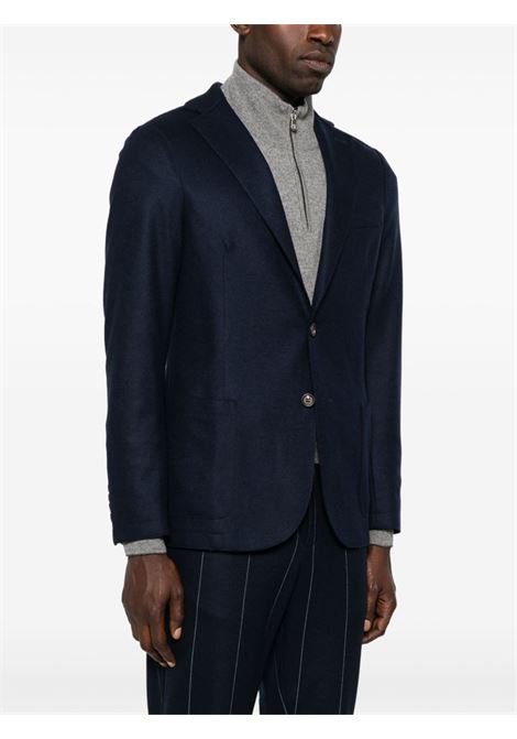 Blue single-breasted blazer Eleventy - men ELEVENTY | L70GIAA01JAC2401811