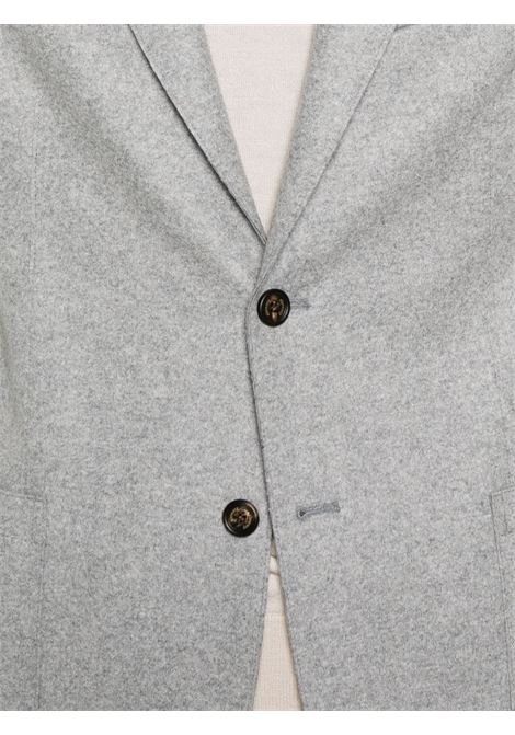 Grey single-breasted blazer Eleventy - men ELEVENTY | L70GIAA01JAC2401813