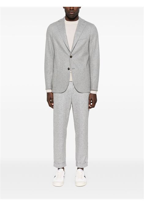 Grey single-breasted blazer Eleventy - men ELEVENTY | L70GIAA01JAC2401813