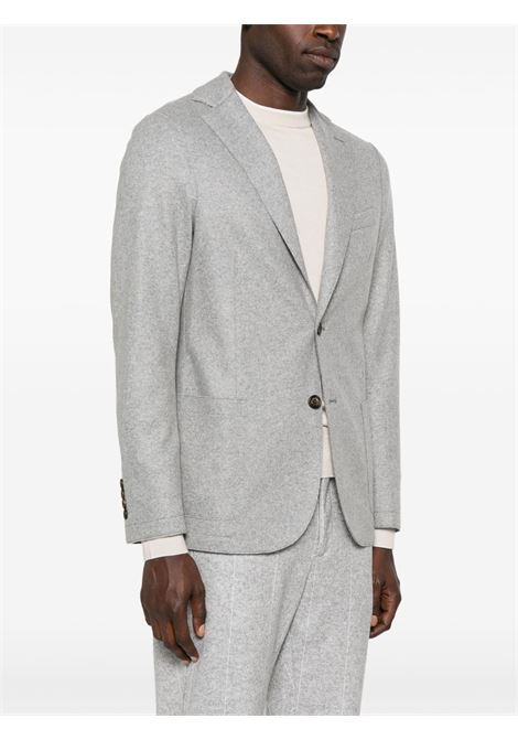 Grey single-breasted blazer Eleventy - men ELEVENTY | L70GIAA01JAC2401813