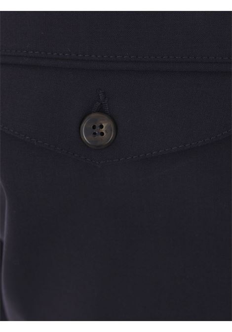 blue elasticated drawstring trousers eleventy - men ELEVENTY | X75PANB21TES0A05311N
