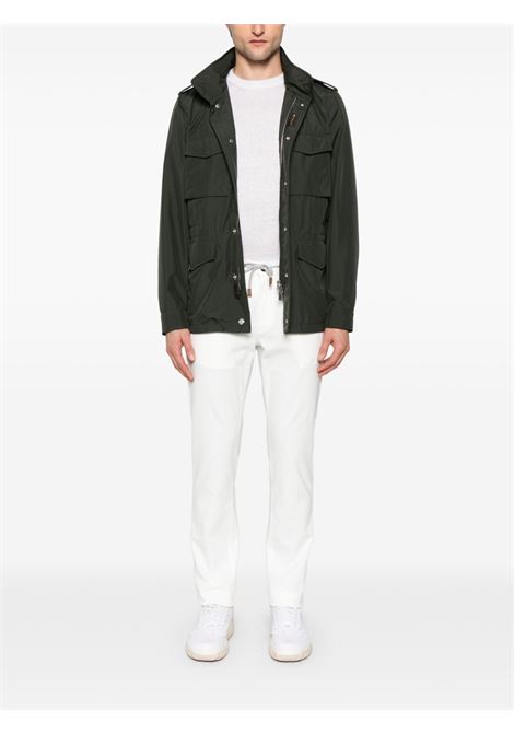 white tapered trousers eleventy - men ELEVENTY | X75PANB21TET0K00501
