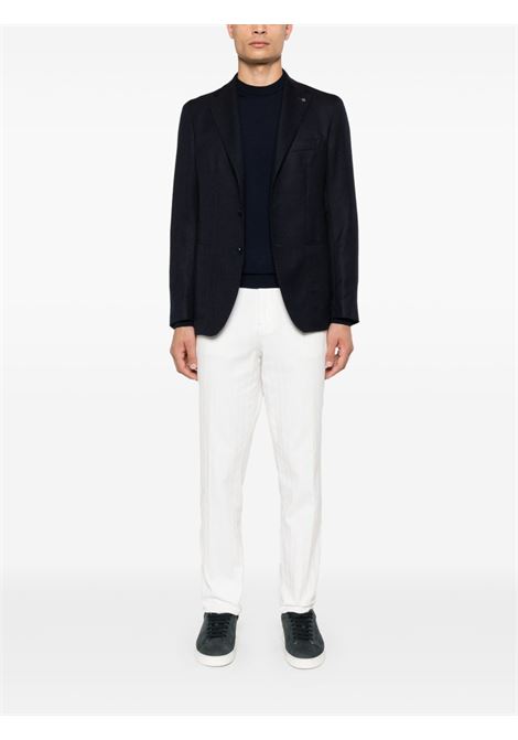 maglione girocollo in blu eleventy - uomo ELEVENTY | X76MAGF12MAG2400111