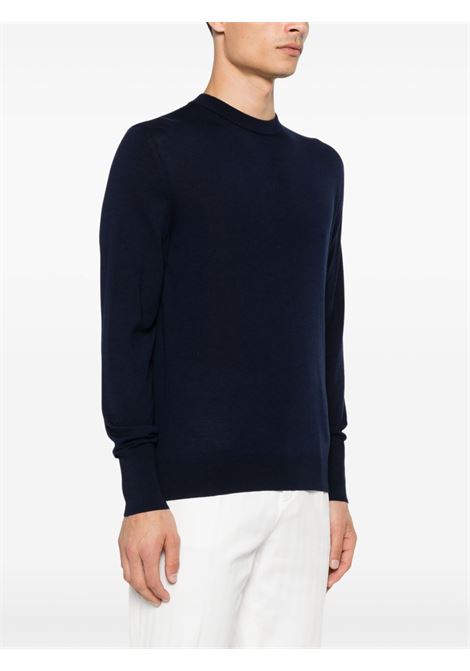 maglione girocollo in blu eleventy - uomo ELEVENTY | X76MAGF12MAG2400111