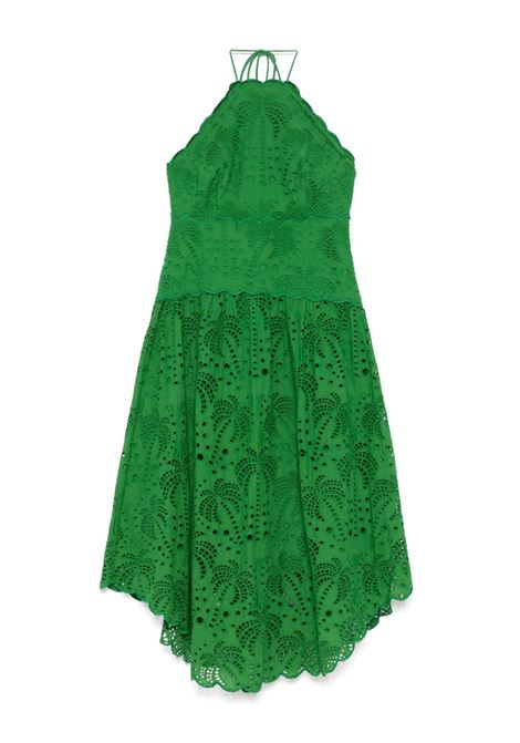 Green embroidered midi dress Farm rio - women FARM RIO | Dresses | 336652L0013