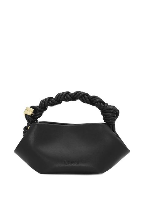 Borsa con logo bou in nero Ganni - donna GANNI | A6946099