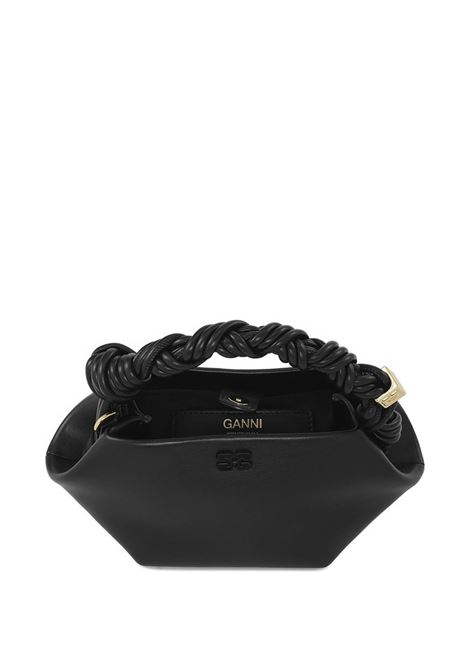 Borsa con logo bou in nero Ganni - donna GANNI | A6946099
