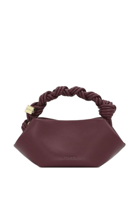 Borsa a mano bou mini in viola Ganni - donna GANNI | A6947436