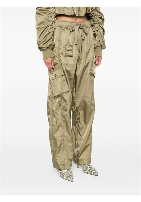 Cargo affusolati in verde salvia Ganni - donna GANNI | W0412028