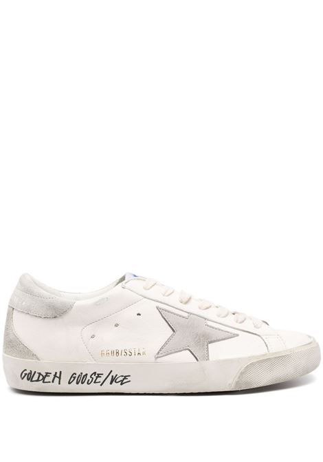 Ice grey and white superstar sneakers - GOLDEN GOOSE men GOLDEN GOOSE | Sneakers | GMF00102F00535911166