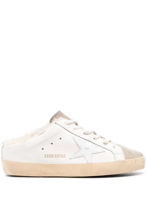 white shearling super star sabot golden goose - women GOLDEN GOOSE | Sneakers | GWF00110F00397581760