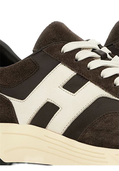 Sneakers iperleggeri in marrone Hogan - uomo HOGAN | HXM5630FR30UHG342G