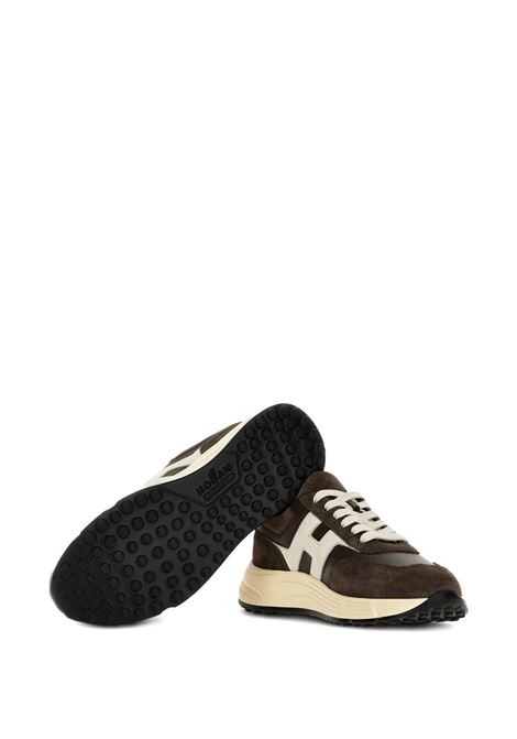 Sneakers iperleggeri in marrone Hogan - uomo HOGAN | HXM5630FR30UHG342G