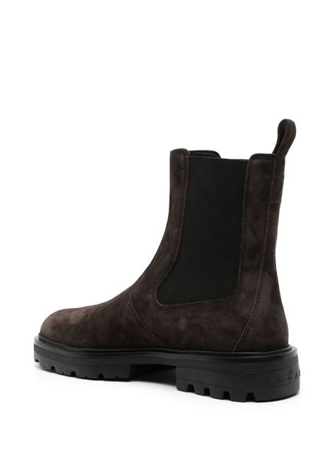 Stivali Chelsea H673 in nero Hogan - uomo HOGAN | HXM6730FM60BYES808