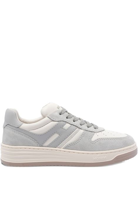 White and light blue h630 low-top sneakers Hogan - women HOGAN | HXW6300EU50QDA0MA3