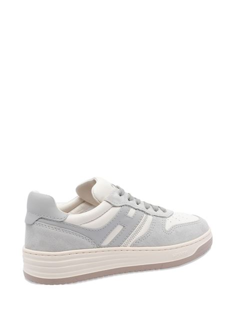 White and light blue h630 low-top sneakers Hogan - women HOGAN | HXW6300EU50QDA0MA3